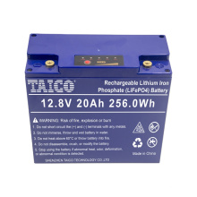 Lithium ion 12v lifepo4 deep cycle 20ah battery pack (Lead-acid battery replacement)